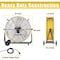 Edendirect 24in 3-Speed Portable High Velocity Drum Fan, Yellow, 1/3 HP, Turbo Blade, Low Noise IR-FAN7804 - alternate 2